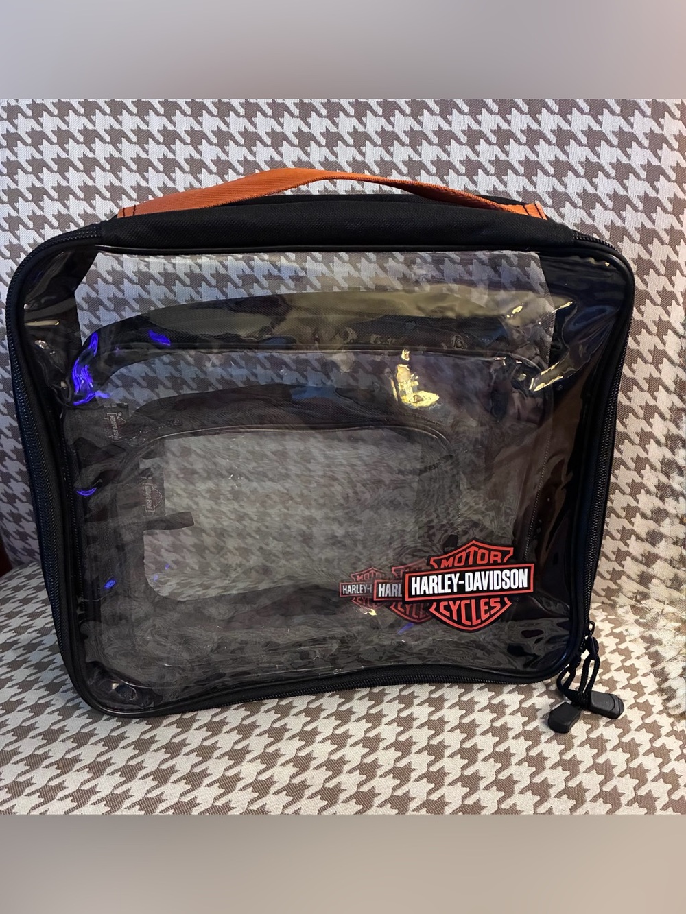 Harley-Davidson Set of 3 Packing Garment Clear Zipper Cubes - Picture 4 of 9